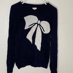 LIGHTLY WORN JCREW BOW SWEATER